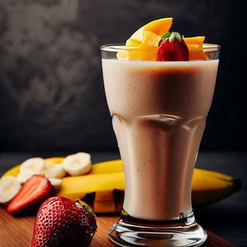 Your Morning Boost: "Strawberry-Mango-Banana Smoothie"