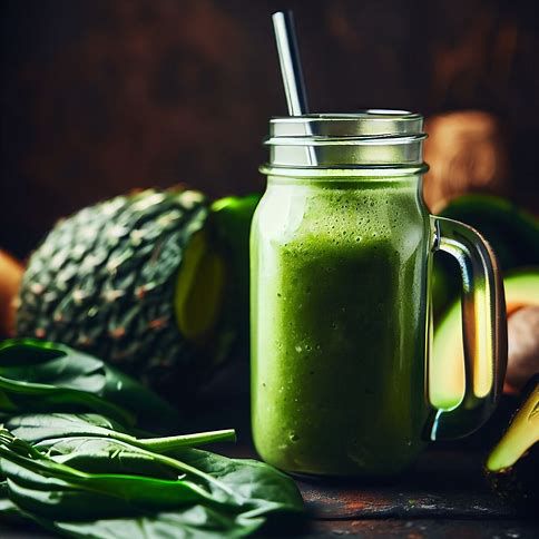Tropical Green Smoothie Paradise