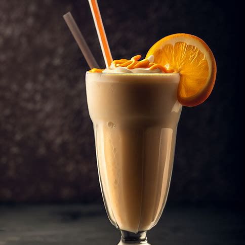 Sunshine Peach and Orange Smoothie - A Dreamy Morning Treat