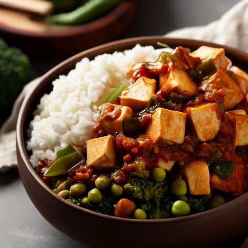 Healthy Veggie-Packed Mapo Tofu