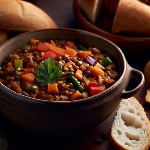 🍽️ Hearty German Lentil Stew: A Delicious, Nutrient-Packed Meal 🇩🇪