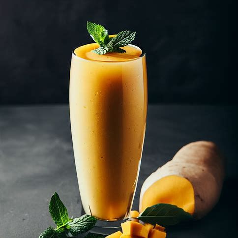 🥭💛 Mango Ginger Smoothie: A Zingy & Refreshing Blend 🌞