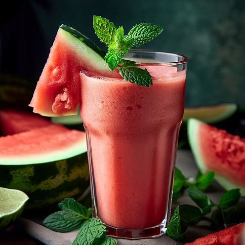🍉 Minty Watermelon Smoothie: A Refreshing Summer Treat 🌿