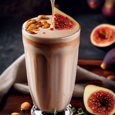 🍯 Fig and Honey Smoothie: A Sweet and Nutritious Treat 🍇