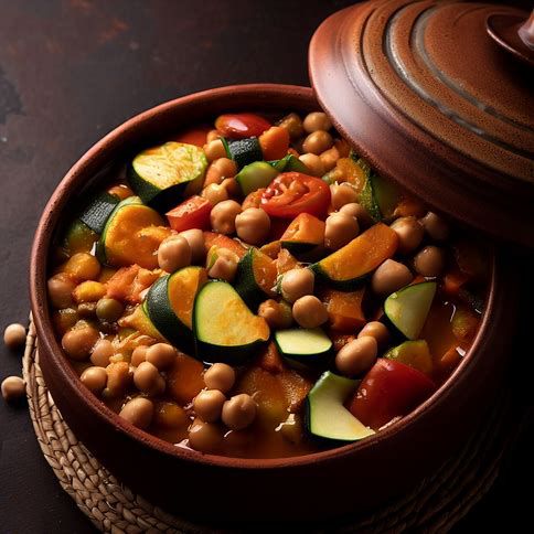 🇲🇦 Moroccan Vegetable Tagine: Aromatic and Flavorful 🍲