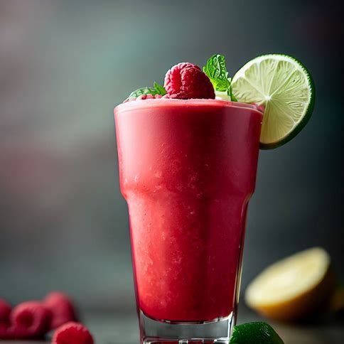 🍹 Raspberry Limeade Smoothie: A Refreshing Summer Treat 🌞🌴