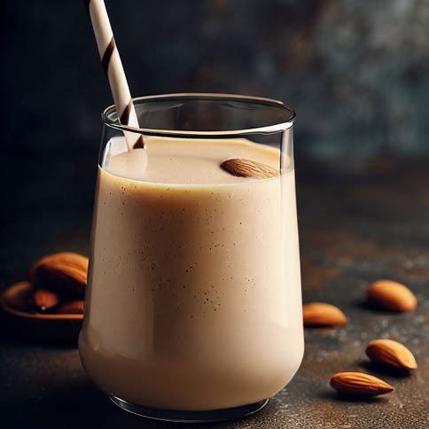 🍹 Vanilla Almond Chai Smoothie: A Soothing & Nutritious Blend 🌰☕