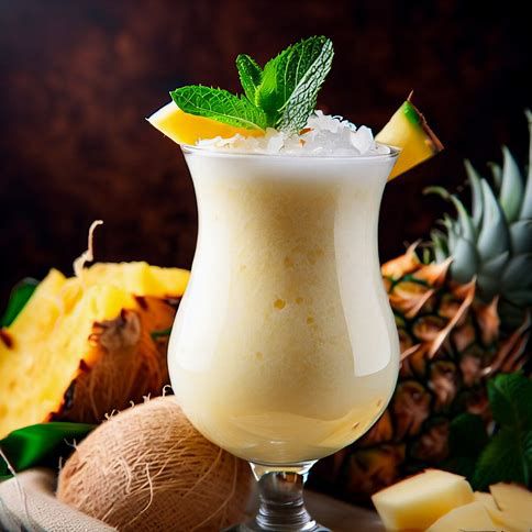 Tropical Pineapple Coconut Smoothie