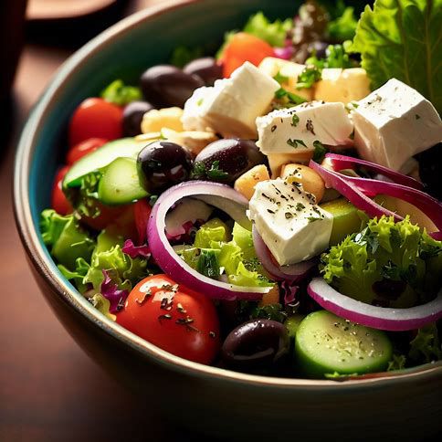 🥗🇬🇷 Greek Salad: A Mediterranean Delight 🍅🧀