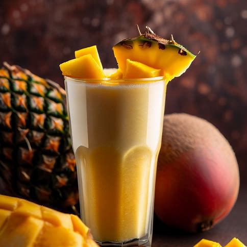 Mango Pineapple Coconut Smoothie