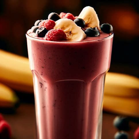 🍌🍓 Berry-Banana Cauliflower Smoothie: Sneak in the Veggies! 🥤🥦