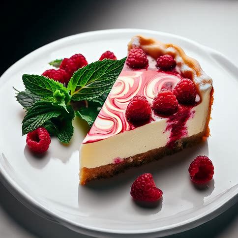 🍰🍇 Raspberry Swirl Cheesecake: A Berrylicious Dessert 🍇🍰