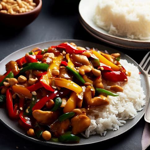 🥢🌶️ Kung Pao Chicken: A Spicy and Savory Chinese Classic 🐓🥜