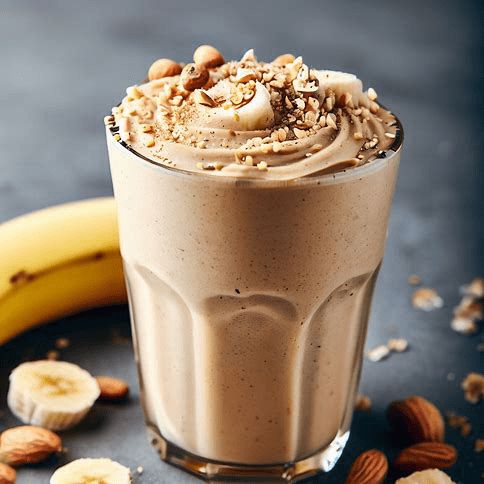 🥜 Nut Butter Power Smoothie: Energize Your Mornings 💪🌞
