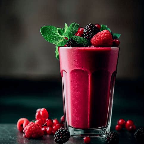 🌞🍓 Energizing Berry Blast Smoothie: Start Your Day Right 🥤