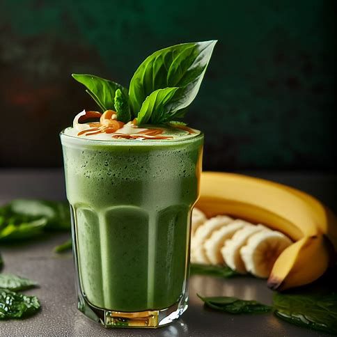 🍵🍌 Green Tea Smoothie: Energize Your Mornings 🌞🥤