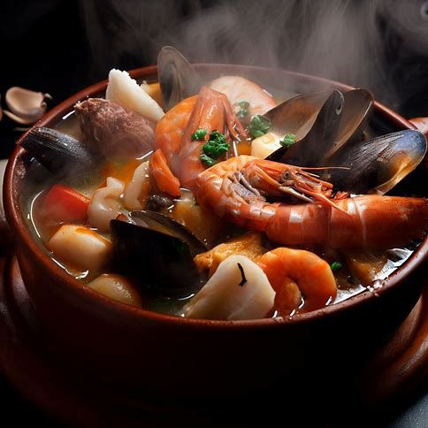 🦐🍲 Fisherman's Stew: A Rustic & Flavorful Seafood Adventure 🎣🥄