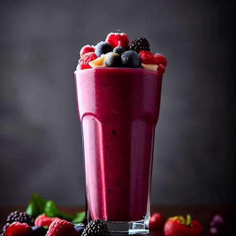 🍓 Berry Blast Smoothie: A Refreshing & Nutritious Morning Boost 🌞