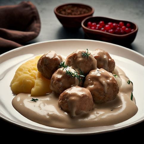 🇸🇪 Swedish Meatballs with Creamy Gravy: A Scrumptious Classic 🍽️🍖