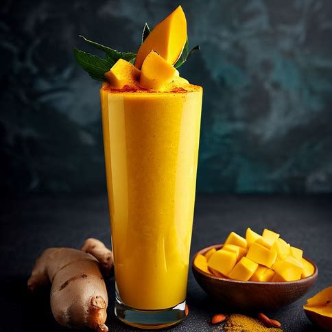 🥭✨ Turmeric Mango Smoothie: A Sunshine Burst of Health Benefits 💛🌞