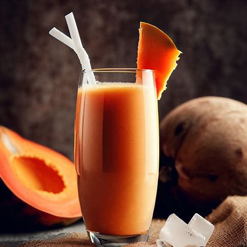 🥥🧡 Papaya Coconut Smoothie: A Tropical Paradise in a Glass 🌴🥤
